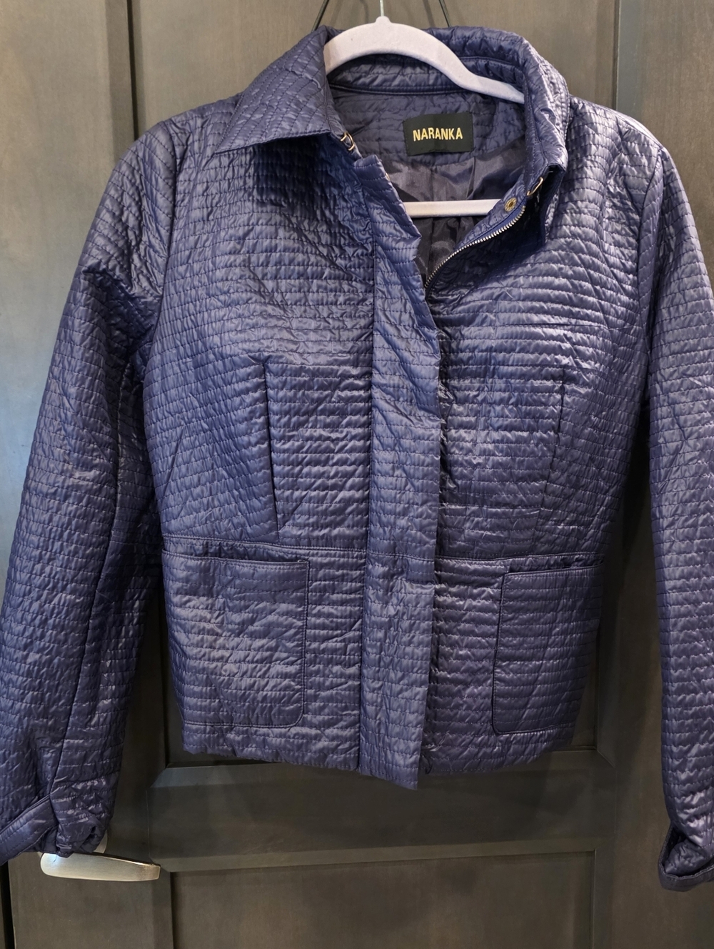Naranka Quilted Packable Jacket - Purple (SIZE: medium ) - Picture 2 of 5